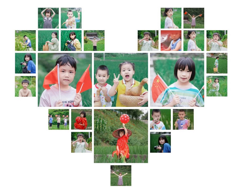 实践团队为农村少年儿童拍摄的写真。beat365唯一官方网站供图